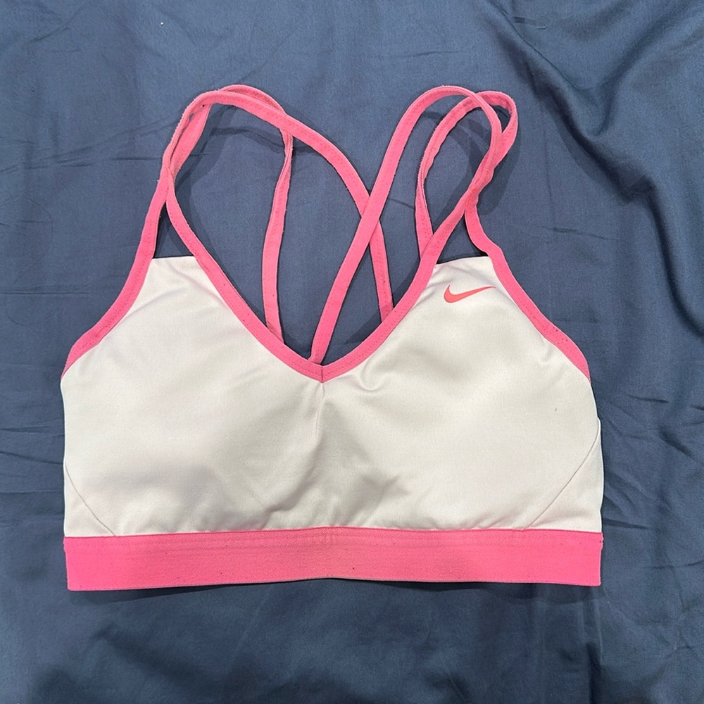 Nike Dri Fir Sports Bra - Hot Pink